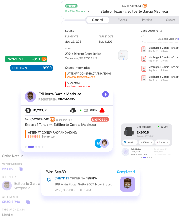 Offenderwise features